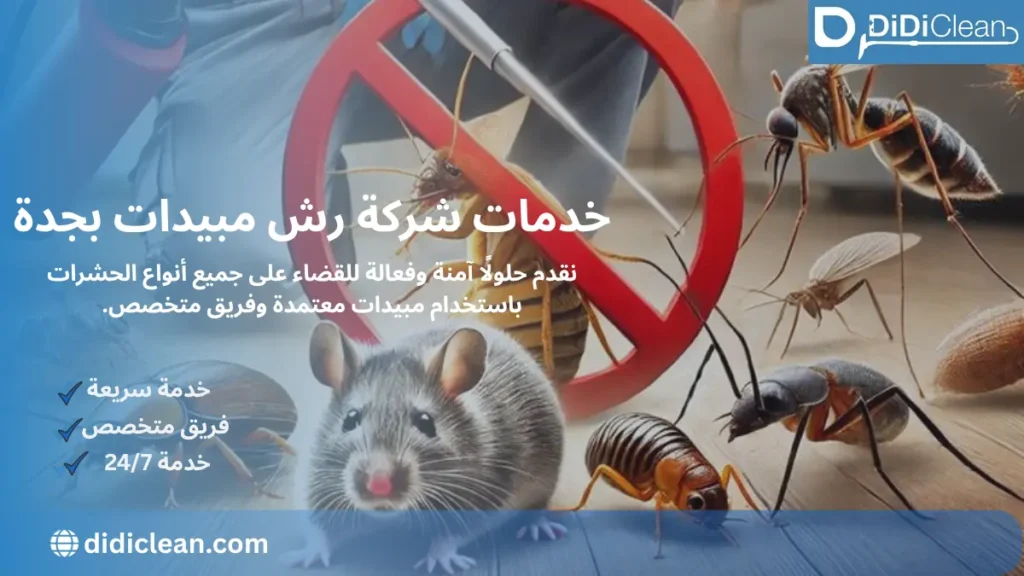أرخص شركة مكافحة حشرات بجدة